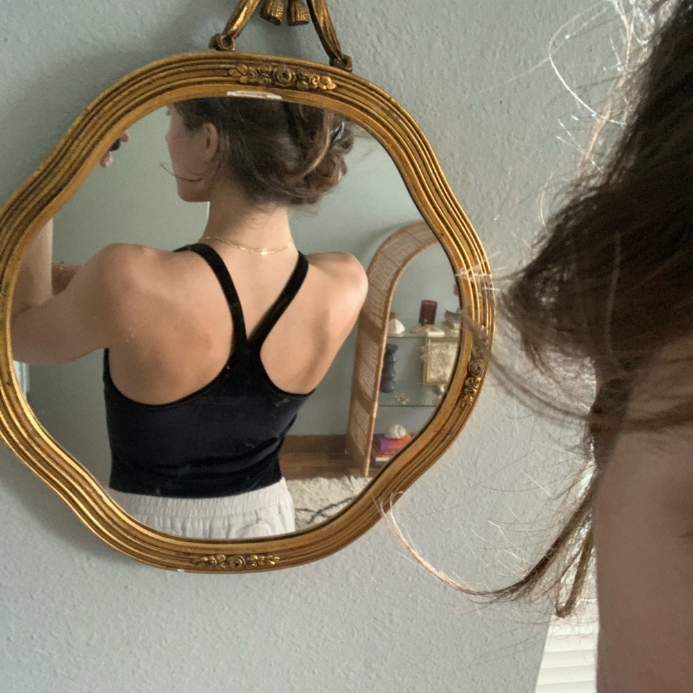 Size small Madewell Velvet bodysuit